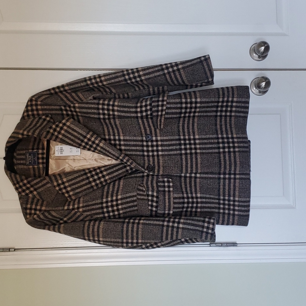 Plaid blazer